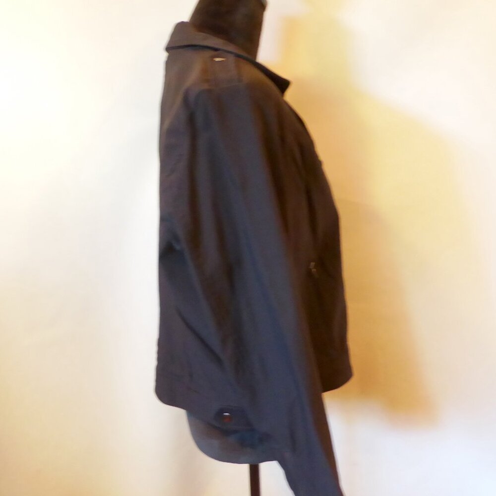 NWOT WOMENS APT. 9 KOHLS BLACK MOTO STYLE FULL ZIPPER JACKET PETITE XL - Picture 5 of 15